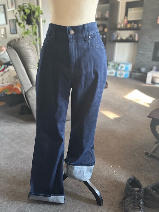 Nine West Denim - NWT High-Rise Flare Women's Jeans in Dark Blue retail $40